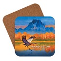 Grand Teton Sand Hill Crane Coaster