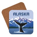 Alaska Whale Tail Coaster