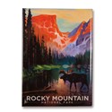 Rocky Mountain Moose in the Morning Magnet
