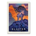 Glacier Mountain Goat Vert Sticker
