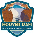 Hoover Dam Emblem Sticker