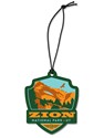 Zion Emblem Wood Ornament