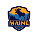 ME Moose Emblem Magnet