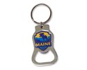 ME Moose Emblem Bottle Opener Key Ring