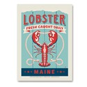 Lobster Maine Event Vert Sticker