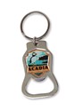 Acadia NP Emblem Bottle Opener Key Ring