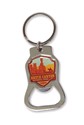 Bryce Canyon Emblem Bottle Opener Key Ring