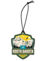 SD Emblem Wooden Ornament