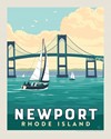 RI Newport Bridge 8" x10" Print