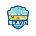 NJ State Pride Emblem Sticker