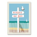 Beaches/Rat Race Vert Sticker