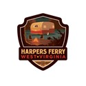 Harpers Ferry WV Emblem Magnet