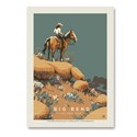 Big Bend NP Desert Vista Vert Sticker