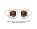 Glacier NP is for Nature Lovers Emblem Metro Mug