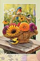 SUMMER BOUQUET (MD) FOLDED - W/ENV