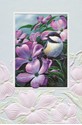 CHICKADEE ON DOGWOOD (MD) FOLDED - W/ENV