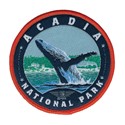 Acadia NP Whale Watching Woven Patch