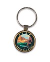 Zion NP 100 Circle Dome Key Ring