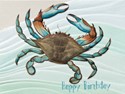 Crabby Celebration Petite Folded - W/Env