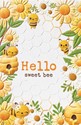 Hello Sweet Bee (BY) Folded W/Env