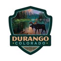 Durango CO. Bear & Cub Emblem Sticker