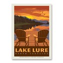 Lake Lure NC, Cheaper Than Therapy Vert Sticker