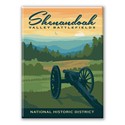 Shenandoah Battlefields NHD Fence Metal Magnet