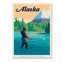 Alaska Flyfishing Vert Sticker