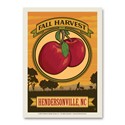 Hendersonville, NC Fall Harvest Vert Sticker