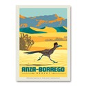 Anza-Borrego Desert Road Runner Vert Sticker