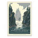 Kenai Fjords NP Whale Watching Postcard