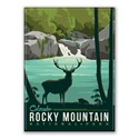 Rocky Mountain NP Deer Lake Magnet