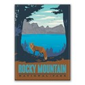 Rocky Mountain NP Fox Magnet