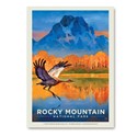 Rocky Mountain NP Crane Vert Sticker