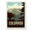 CO Black Bear Vert Sticker