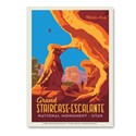 Grand Staircase Escalante National Monument Vert Sticker