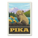 Wildlife Pika Vert Sticker