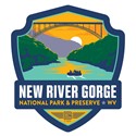 New River Gorge Emblem Sticker