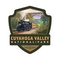 Cuyahoga Valley NP Historic Railroad Emblem Sticker