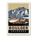 American College Towns, Boulder CO Vertical Sticker