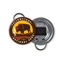 Yellowstone NP Bison Circle Bottle Opener