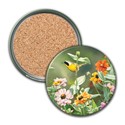 Crazy Color Circle Matte Coaster