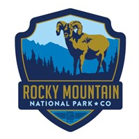 Rocky Mountain Emblem Sticker