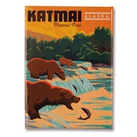 Katmai NP Magnet