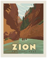 Zion Narrows 8"x10" Print