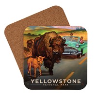 Yellowstone Bison Crossing Coaster