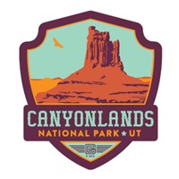 Canyonlands NP Emblem Sticker