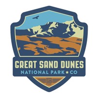 Great Sand Dunes NP Emblem Sticker