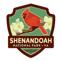 Shenandoah Cardinal Emblem Sticker