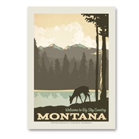 MT Big Sky Country Vertical Sticker